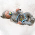 Realistic 17-Inch Reborn Baby Boy Doll, Lifelike Vinyl Full Body Gift for Kids Age 3+