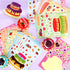 32 Sheets Make Your Own Birthday Cake Stickers, Creative Fun Happy Birthday Cake Game Sticker Kits for Kids Birthday