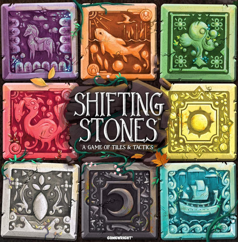 Gamewright Shifting Stones - A Visual Decision-Making Family Strategy Game of Tiles, Cards, and Tactics