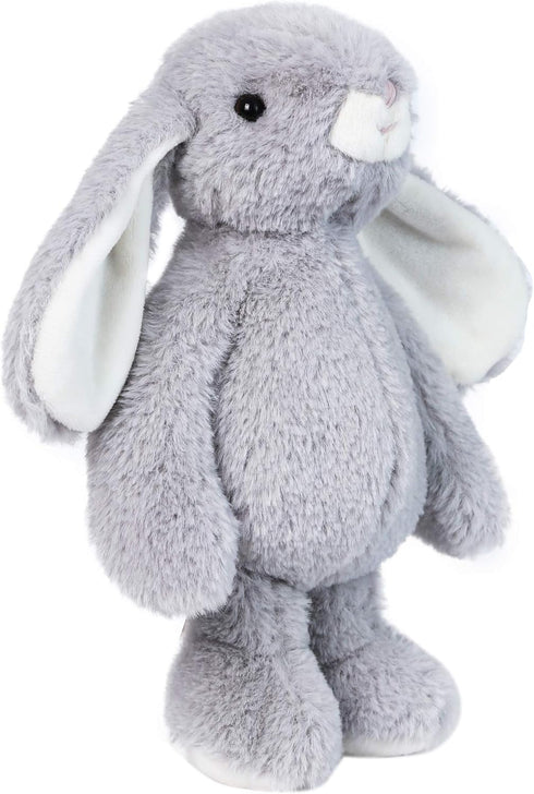 Gray Bunny Rabbit Stuffed Animal Plush Toy Best Gifts 10-Inch