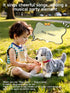 eJog Pup Electronic Interactive Plush Dog, Realistic Robot Puppy Toy, Singing, Walking, Talking, Barking, Tail-Wagging