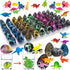 60 Pcs Hatching Dinosaur Eggs for Kids Party Favors, Easter Egg Filled with Toys Novelty Grow in Water Dino Eggs