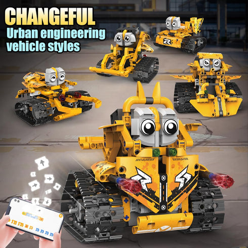 8-16, 5 1 269 Programmable 6 7 8 9 10 11 12+ STEM Robot Building Kit for Kids Ages in Robot Toys with APP & Remote
