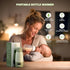 Snidomn 17.8oz 2-Min Portable Bottle Warmer for Travel, Baby Bottle Warmer for Breastmilk & Formula, Fast Heating