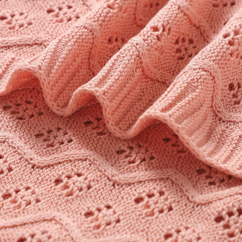 40 30 inches 40x30 Inch (Pack 1) mimixiong Baby Blanket Knit Cellular Cotton Swaddle Soft Baby Blanket for Boys
