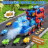 10 1 3-5 4-8, 9 3 4 5 6 7 8 in Dinosaur Truck Toys for Kids Toddlers Boys Dino Carrier Truck with Foldable Track