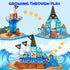 Kids,32 Set 3D 3 4 5+ Bmag Magnetic Tiles for PCS Pirate with Magnet Building Blocks, STEM Educational Toys