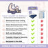 Snugglekid 5 39"x 29" Tuckable Side Bed Wetting Pads Toddlers, Reusable Washable Waterproof Baby Potty Training Pee
