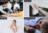 3-Ply 10 Pack Ruvanti Unisex Baby Boys Girls Birdseye Prefold Cloth Diapers Washable - White