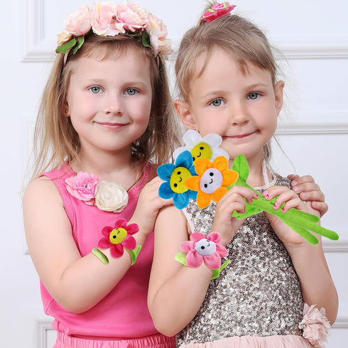 ZJoey 10 12.6 Inch 2026 Wife(10 Pcs Plush Sunflower Flower Stuffed Bendable Stems Plush Bouquet Toy Soft Rose Flower