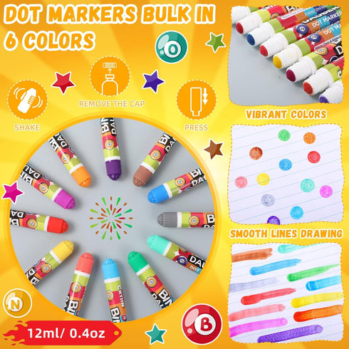 228 Pack Set 180 48 Set Crtiin Bingo Game Cards and Dot Daubers Includes Bingo Cards and Dot Markers Supplies Calling