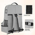 YOREPEK Gate Check Car Seat Travel Bag, Padded Carseat Cover for Airplane Travel, Baby Carseat Backpack