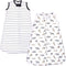 Hudson Baby Unisex BabyCotton Sleeveless Wearable Sleeping Bag, Sack, Blanket