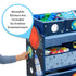 6 Delta Children Space Adventures Design & Store Bin Toy Storage Organizer - Greenguard Gold Certified, Blue