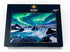 MyPuzzle Northern Lights Over Godafoss Waterfall in Iceland Premium 500 Piece Jigsaw Puzzle for Adults
