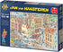 Jumbo 1,000 Piece Jigsaw Puzzle - Jan Van Haasteren 'The Missing Piece' Unique Comic Fun Design