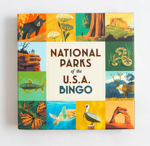 National Parks of The USA Bingo: A Game for Explorers