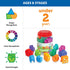Learning Resources Snap-n-Learn Shape Snails, 20 Pieces Educational Toys