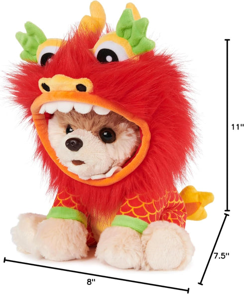 1 9 GUND Boo, The Worlds Cutest Dog Lunar New Year Dragon Plush Pomeranian Stuffed Animal for Ages and Up