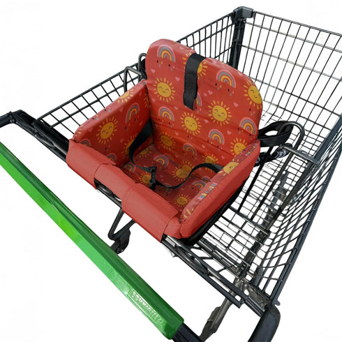 Shopping Cart Seat Cover for Baby, High Chair & Grocery Seat Protector,