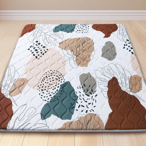 71x59 Inch Baby Play Mat - Thicken Soft Foam Crawling Mat for Playpen & Floor, Non-Slip Waterproof Activity Playmats