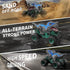 Bennol 2.4GHz Dinosaur Remote Control Car Toys for Kids Boys 4-12, RC Car with Light, Sound, Spray for Indoor Outdoor