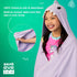 Set 2 Pack Saint Eve Kids Hooded Bath Towel - Super Soft and Absorbent Fun Shark Towels - Beach, Bath & Pool Covers