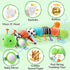 AWOTOY 6-12 0-3-6 Tummy Baby Toys Months Music Caterpillar,Stuffed Animals Infant Toys Months,Teething Sensory Toys