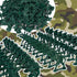 2-Inch Plastic Army Men Action Figures, Pack of 100 with 10 Unique Sculpts (Green)