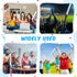 ZCYSRLQIN 50 Pcs Thunder Sticks Thicken Sporting Cheerleading Team Sticks Cheering Sticks Plastic Clapper Inflatable
