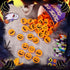 114 Pack Halloween Pumpkin Eraser Bulk, Mini Pumpkin Erasers for Kids Pencil Erasers and Halloween Party Favors