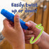 READY 2 LEARN Twisty Paint Sticks, 12 Vibrant Colors, Washable Non-Toxic Tempera Paint for Kids Art Supplies