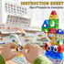 3-5, 115 4-8, 3-5 Magnet Toy for Toddlers Pieces Magnet Building Toys for Kids Preschool Educational Christmas Birthday