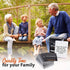 OUR MOMENTS Generations Game - 100 Conversation Starters for Grandparents & Grandchildren, Portable Card Game
