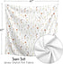 Sweet Jojo Designs Boho Floral Garden Flower Girl Baby Swaddle Blanket Infant Newborn Lightweight Jersey Stretchy