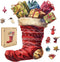 Wooden Puzzle for Adults - Christmas Boots Wooden Jigsaw Puzzles (150 pcs) - Beautiful Puzzle with Box