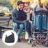 Stroller Organizer Bag with Diaper Storage Pouch and Mesh Side Pocket for Supplies, Universal Hanging Nursery Bag