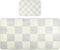 SyXIOP Gray Beige Checker Plaid Cooling Baby Waterproof Crib Mattress Cover 28" x