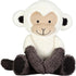 Lambs & Ivy Jungle Party White/Gray Plush Monkey Stuffed Animal Toy -