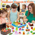 120 Pack Animal Pencil Erasers for Kids - Mini Puzzle Erasers, Treasure Box Toys, Game Prize Party Favors