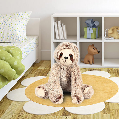 Easfan 17'' Sloth Stuffed Animal, Realistic Cute Plush Toy for Kids Birthday