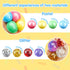 24 Pack JOYIN Mini Stress Balls, Squishy Balls for Adults, Stress Relief Fidget Toys Bulk, Glitter Squeeze Sensory Toys