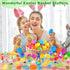 200 Pack Gloween Prefilled Easter Eggs with Assorted Toys, Easter Surprise Eggs for Easter Basket Stuffers/Fillers