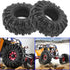 ShareGoo 1.9 inch RC Crawler Tires, Rubber Mud Tires OD 110mm, Compatible with Axial SCX10, Redcat Gen8, RC4WD