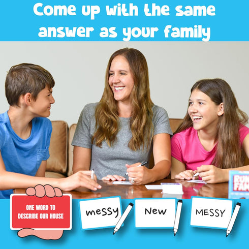 Runs in The Family: Fun Board Games for Family Night - Think Like Your Family Would - Family Games for Kids-Adults