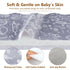 Sprouterie High Chair Cover for Baby Restaurant with Safety Harness Stain and Slip Resistant Waterproof Portable