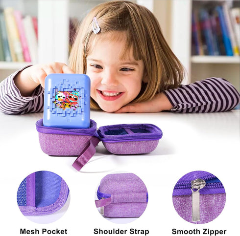 Hard Carrying Case for Bitzee Interactive Toy, Protective Storage Bag for Virtual Pets (Case Only)