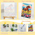 8-12 Decor(8x12 inch) Arttoplus Paint by Numbers Kit for Kids with Frame, Horse Paint by Numbers for Kids Ages