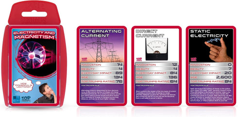 STEM Electricity and Magnetism Top Trumps Card Game