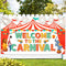 KatchOn Welcome To The Carnival Banner, XtraLarge 72x44 Inch Carnival Theme Party Decorations and Backdrop